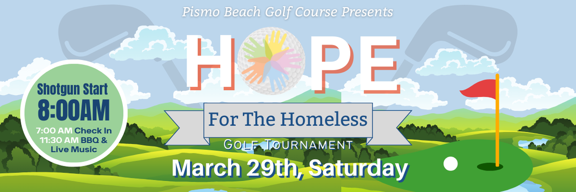 Hope for the Homeless Golf Tournament Save the Date March 29th