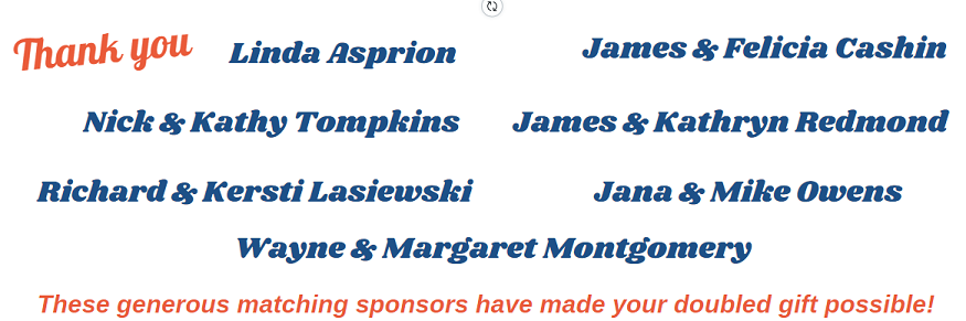 Gift Matching Sponsors